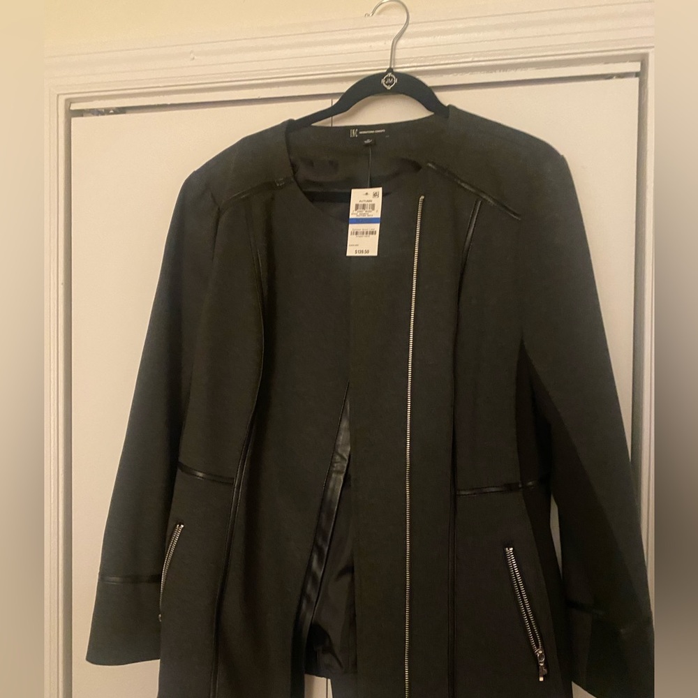 NWT Ladies black and gray blazer